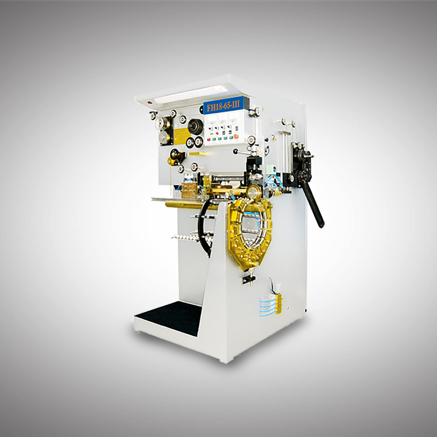 Semi Auto 10-25L Round Drum Can Production Line-3