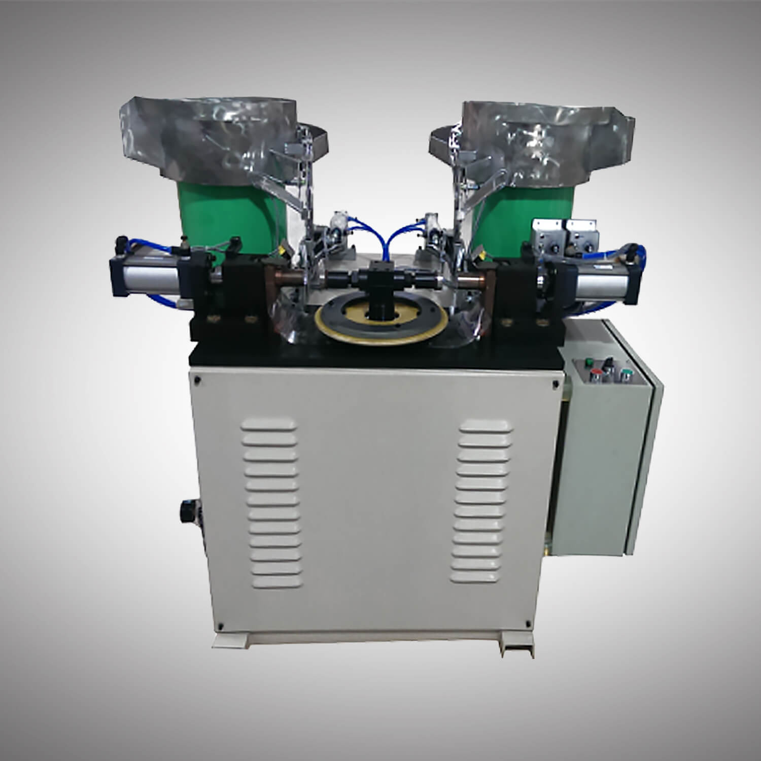 Auto feeding Double spot welder Auto feeding Double spot welder