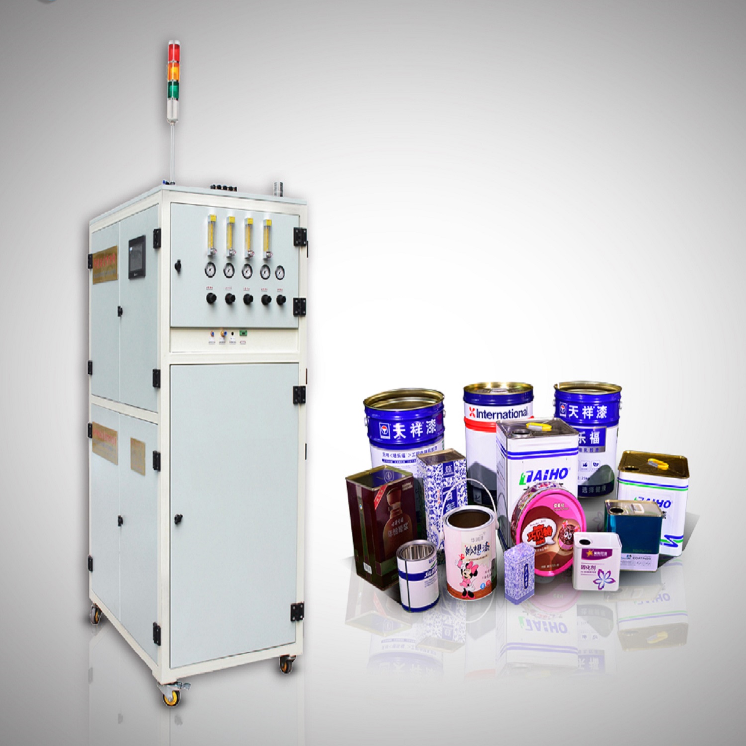 Powder spraying machine Powder spraying machine